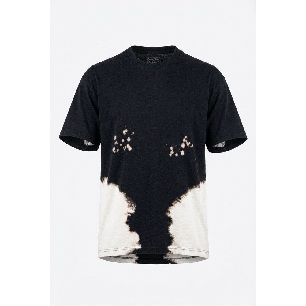 Darc Sport Wolves Oversized Tie Dye Tee Black/White XL NWOT Limited Edition
